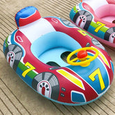 Inflatable Swim Float with Canopy for Toddlers – Safe & Fun Water Play Teeny Pandas